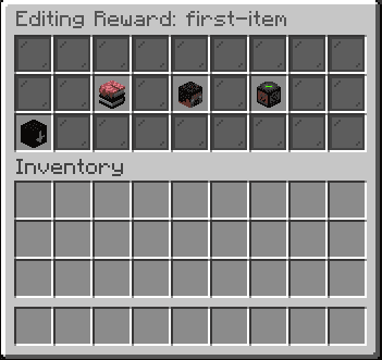 Customize Reward